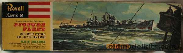 Revell 1/481 USS Helena Picture Fleet Issue - (Los Angeles - Fall River - Baltimore - Pittsburg - Columbus - Bremerton - Canberra - Toledo - Quincy - Chicago - St. Paul - Macon - Boston), H370-169 plastic model kit